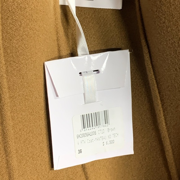 💕HP💕Dior Cashmere Coat Camel Jacket - Picture 7 of 8